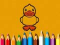 Jeu Retour à l'école : Livre de coloriage des canards en ligne