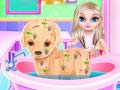 Jeu Chirurgie du Chiot de Bébé Elsa en ligne