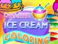Jeu Coloriage de Glaces en Ligne en ligne