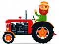 Jeu Tracteurs de Ferme Dessin Animé en ligne