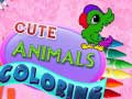 Jeu Coloriage d'animaux mignons en ligne