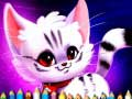 Jeu Coloriage de Mignonne Chaton en ligne