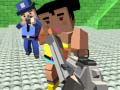 Jeu Guerre de tir GunGame : gangster en blocs en ligne