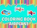 Jeu Livre de Coloriage Avion en ligne