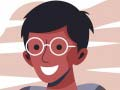 Jeu Garçons avec des lunettes: Puzzle en ligne