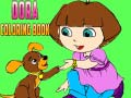 Jeu Livre de coloriage de Dora en ligne