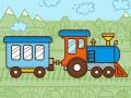 Jeu Trains Pour Enfants Coloriage en ligne
