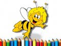 Jeu Retour à l'école : Livre de coloriage Abeille en ligne
