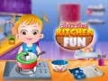 Jeu Bébé Hazel: Amusement en Cuisine en ligne