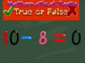 Jeu Tâches de mathématiques vrai ou faux en ligne