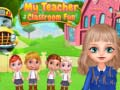 Jeu Le plaisir en classe avec mon professeur en ligne