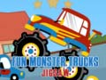 Jeu Jigsaw Camions Monstres Amusants en ligne