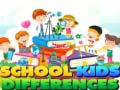 Jeu Différences entre les enfants à l'école en ligne