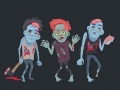 Jeu Coloriage de Zombies et Squelettes en ligne