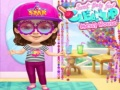 Jeu Petite fille douce nettoie la maison en désordre en ligne