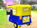 Jeu Conduite de Rickshaw Auto de Police en ligne