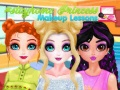 Jeu Cours de maquillage pour princesses à la maison en ligne