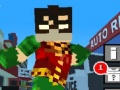 Jeu Teen Titans Go: Minecraft Coureur Adolescent 3D en ligne