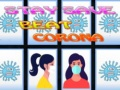 Jeu Restez en sécurité, battez le corona en ligne