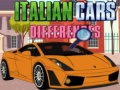 Jeu Différences de voitures italiennes en ligne
