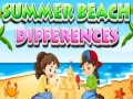 Jeu Différences sur la plage d'été en ligne