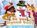 Jeu Veux-tu construire un bonhomme de neige ? en ligne
