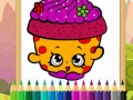 Jeu Coloriage de desserts en ligne