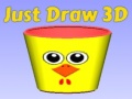 Jeu Juste Dessine 3D en ligne