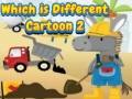 Jeu Quel est le dessin animé différent 2 en ligne