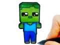 Jeu Coloriage Facile pour Enfants Mineblox en ligne