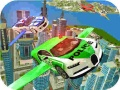 Jeu Simulateur de voiture de police volante en ligne
