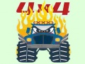 Jeu Pages à colorier de Monster Trucks en ligne