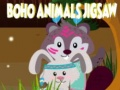 Jeu Puzzle Animaux Bohème en ligne