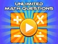 Jeu Questions de mathématiques illimitées en ligne