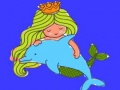Jeu Livre de Coloriage Sirène en ligne