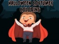 Jeu Coloriage de Costumes d'Halloween en ligne