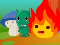 Jeu Aventure de Boule de Feu et Boule d'Eau 4 en ligne