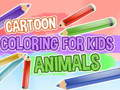 Jeu Coloriage Cartoon pour Enfants Animaux en ligne