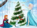 Jeu Puzzle de Noël d'Olaf en ligne