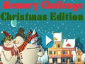 Jeu Défi Mémoriel Édition Noël en ligne