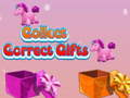 Jeu Collectez les bons cadeaux en ligne