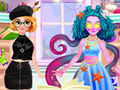 Jeu Usine de Sorts de la Princesse Blonde Artiste en ligne