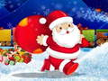 Jeu Glissade de Noël avec le Père Noël en ligne