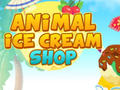 Jeu Magasin de Glaces Animales en ligne