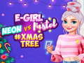 Jeu Néon contre E Girl #Décor de Sapin de Noël en ligne