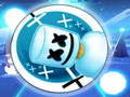 Jeu Hop Ball 3D : La balle dansante sur la route en tuiles Marshmello en ligne