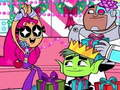 Jeu Teen Titans: Étoiles de Noël en ligne