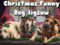 Jeu Puzzle de Noël Chien Amusant en ligne