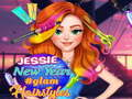 Jeu Jessie Nouvel An #Coiffures Glamour en ligne