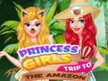 Jeu Les Princesses: Voyage des filles en Amazonie en ligne
